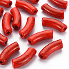 Opaque Crackle Acrylic Beads X2-MACR-S372-001N-009-1