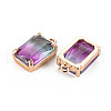 Gradient Color Glass Pendants GLAA-S193-008-A08-3