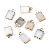 Natural Freshwater Shell Charms X-SHEL-N026-147-1