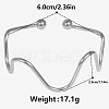 European and American Style 304 Stainless Steel Cuff Bangles DL4487-1-1
