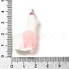 Flocky Resin Pendants FIND-I044-19C-3