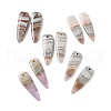 Natural Agate Pendants G-A244-07F-1