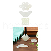 CHGCRAFT 3Pcs 3 Styles Natural Xiuyan Jade Pendants DIY-CA0006-92-8