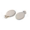 Brass Stamping Blank Tag Pendants KK-D234-P-2