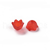 Transparent Acrylic Beads Caps PL543-6-5
