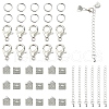 50 Pieces DIY Ribbon Ends Making Kits DIY-YW0001-99C-P-1