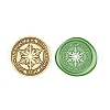 Christmas Series Wax Seal Brass Stamp Head AJEW-Z031-04G-29-1