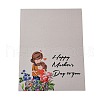 Mother's Day Gift Cards AJEW-E058-01E-2