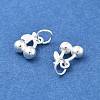 925 Sterling Silver Cherry Charms STER-D302-09S-2