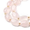 Natural Rose Quartz Beads Strands G-H005-A08-02A-4