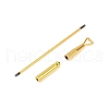 201 Stainless Steel Beadable Double Head Cuticle Pusher Nail Tools STAS-R161-01G-4