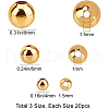 SUNNYCLUE Brass Spacer Beads KK-SC0001-40G-2