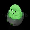 Broken Shell Animal Luminous Resin Display Decorations DJEW-M010-02A-1