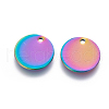 Ion Plating(IP) 304 Stainless Steel Charms STAS-L216-13D-2