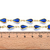 Brass Teardrop Link Chains CHC-N023-09D-G-3