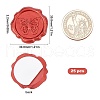 Adhesive Wax Seal Stickers DIY-WH0201-03A-2