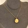 304 Stainless Steel Clear Cubic Zirconia Constellation Pendant Necklaces NJEW-R021-02G-04-3