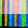  180G 12 Color Luminous Frosted Glass Beads FGLA-TA0001-02-2