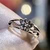 Butterfly Hollow Out Alloy Finger Rings FS-WG9DE85-03-3