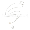 925 Sterling Silver with Shell Necklaces STER-Z009-17P-1