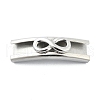 Tarnish Resistant 304 Stainless Steel Slide Charms/Slider Beads STAS-H219-12P-1