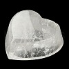 Natural Quartz Crystal Heart Bowl DJEW-C010-02-5