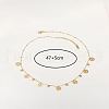 Stainless Steel Clover Bib Necklace QC7472-1-3