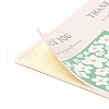 50Pcs Rectangle Gift Stickers DIY-B041-14D-3