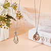 Beebeecraft 2Pcs 304 Stainless Steel Macrame Pouch Necklace Making for Gemstone Nuggets NJEW-BBC0001-27A-4