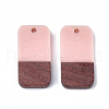 Resin & Walnut Wood Pendants RESI-S358-11-M-3