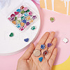 Craftdady Alloy Enamel Slider Charms and Large Hole Beads ENAM-CD0001-07-14