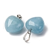 Natural Aquamarine Pendants G-I311-A42-P-2