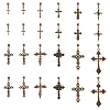 24Pcs Tibetan Style Alloy Pendant PALLOY-GA00004-1