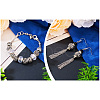 66pcs 11 style Tibetan Style Alloy European Beads FIND-TA0001-98-20