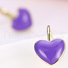 Trendy Tin Alloy Leverback Earrings EJEW-BB20929-A-4