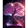 Fancy Book Tree of Life DIY Diamond Painting Kit PW-WG48514-01-1