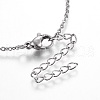 304 Stainless Steel Pendant Necklaces NJEW-O108-27P-3
