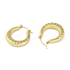 Ion Plating(IP) 304 Stainless Steel Hoop Earrings for Women STAS-I304-12G-2
