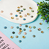 Yilisi 60Pcs 10 Style Alloy Enamel Bead Caps FIND-YS0001-16-6