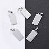 Tarnish Resistant 201 Stainless Steel Pendants STAS-S105-T633-1-6-1