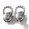 925 Thailand Sterling Silver Lobster Claw Clasps STER-D003-26AS-3