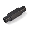 Ion Plating(IP) Smooth 304 Stainless Steel Magnetic Clasps with Glue-in Ends STAS-H402-63B-3MM-1