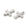 304 Stainless Steel Pendants STAS-L025-004P-2