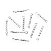 Tarnish Resistant 304 Stainless Steel Link Connectors STAS-S117-018-1