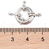 Rack Plating Brass Spring Ring Clasps KK-S384-23P-03-3