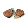 Resin & Wood Pendants WOOD-S061-02A-2