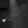 Brass Micro Pave Coloful Cubic Zirconia Pendant Necklaces NJEW-M211-03B-P-4