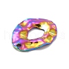 Ion Plating(IP) 304 Stainless Steel Pendants STAS-B032-18MC-3