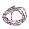 Faceted Natural Amethyst Beads Strands G-RM241221-O4-5