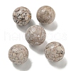Natural Maifanite Round Ball Figurines Statues for Home Office Desktop Decoration G-P532-02A-30-1